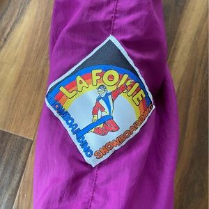 Vintage la folie snowboarding pants